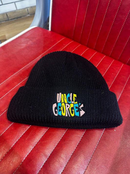 UNCLE GEORGE RAINBOW LOGO BEANIE