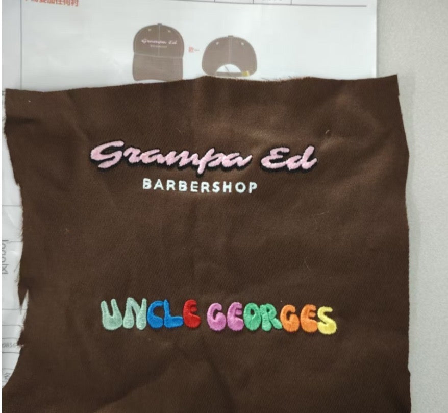 Grampa Ed Cursive Hat